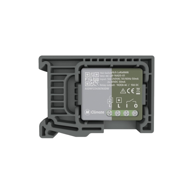 MClimate Din Rail Mount - 247420 - 4