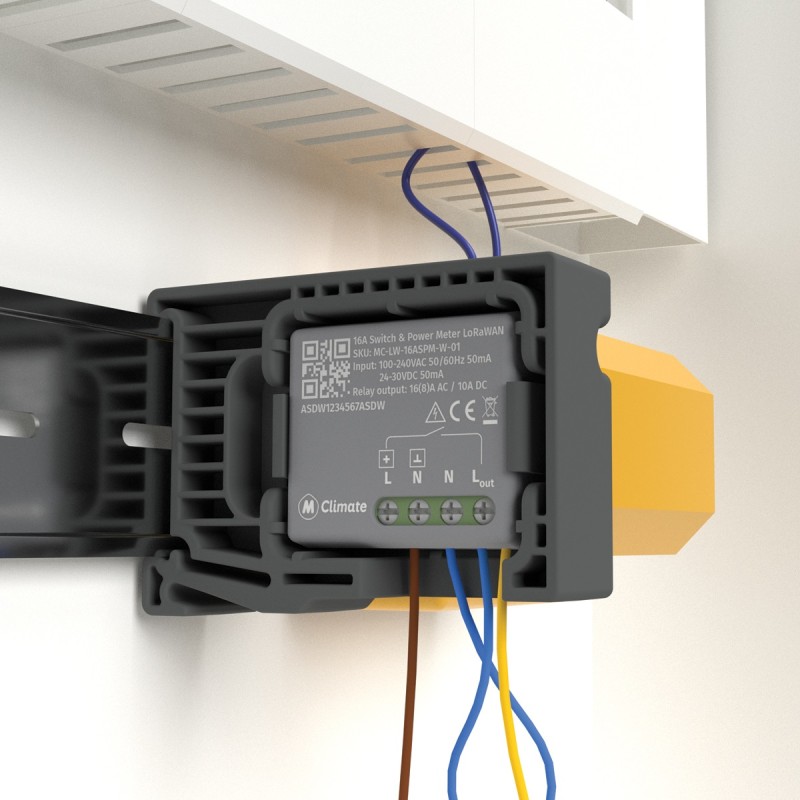 MClimate Din Rail Mount - 247420 - 5