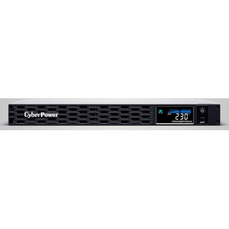 CyberPower UPS, PFC series, 19" 1U, 1000VA/600W, line-interactive, pure sine, USB/RS232, - 247925 - 1