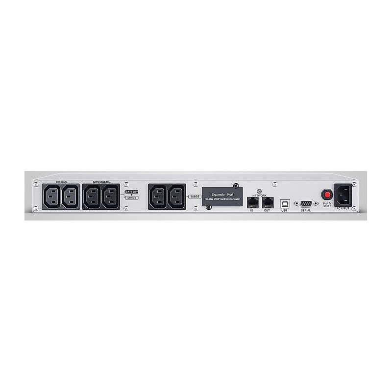 CyberPower USV, PFC-Serie, 19" 1HE, 1500VA/900W, Line-Interactive, reiner Sinus, USB/RS232, - 247929 - 2