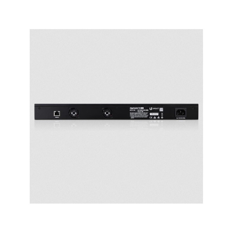 Ubiquiti EdgeSwitch 16 / 16 Gigabit RJ45 Ports / 2 SFP Ports / 150W / PoE+ / ES-16-150W  Ubiquiti - Artmar Electronic & Security