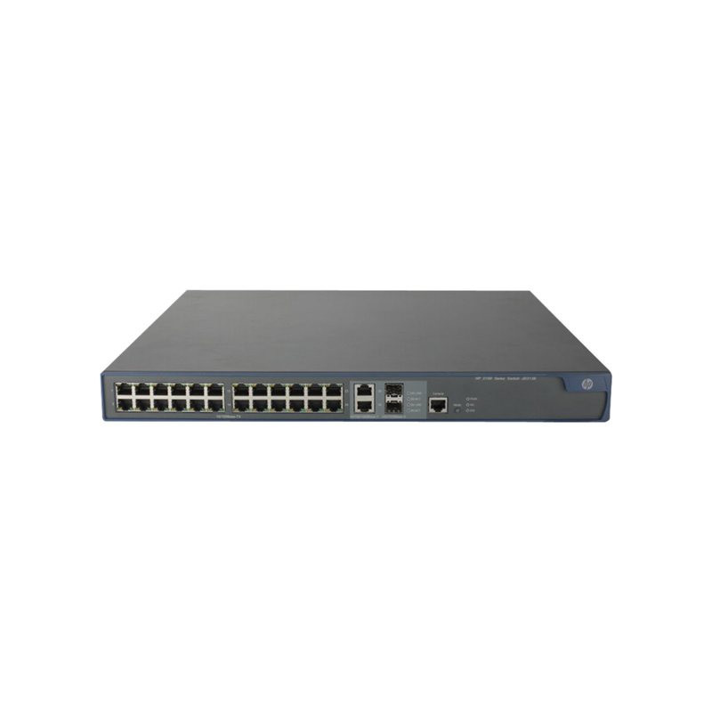 HP Switch, 100Mbit 24xTP, 1000Mbit 2xTP/SFP-Slot, 3100-24-PoE v2 EI, Hewlett Packard - Artmar Electronic & Security AG