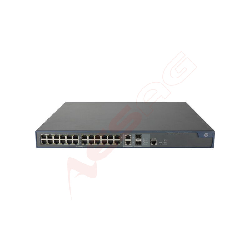 HP Switch, 100Mbit 24xTP, 1000Mbit 2xTP/SFP-Slot, 3100-24-PoE v2 EI, Hewlett Packard - Artmar Electronic & Security AG