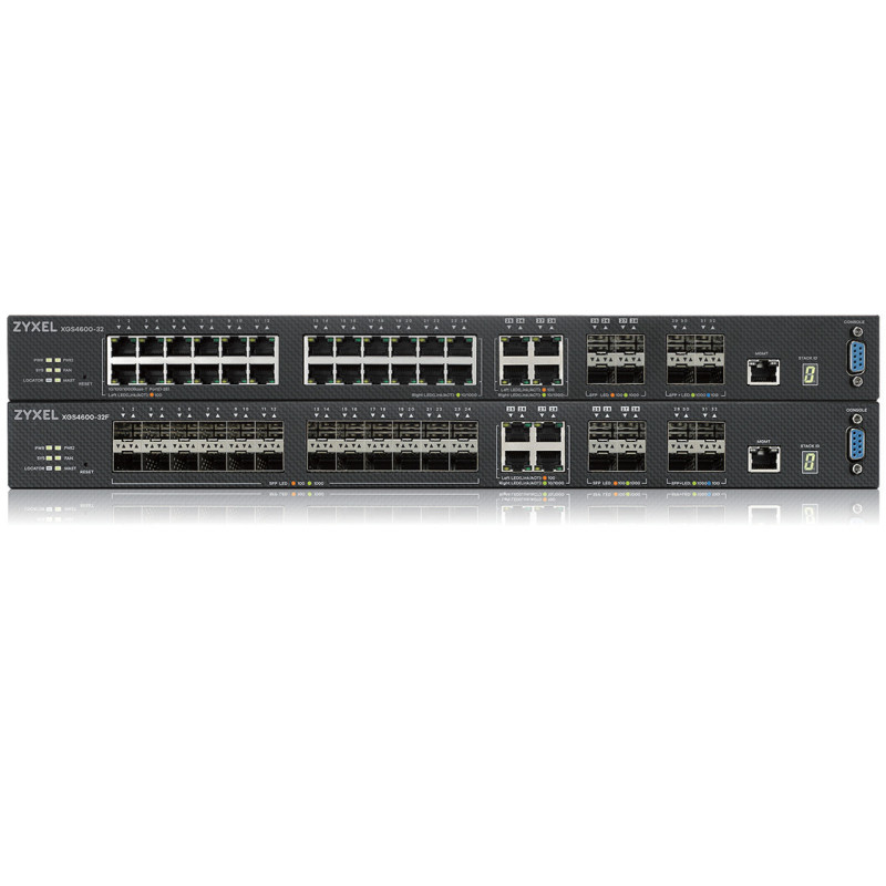 Zyxel Switch full managed Layer3 32 Port &bull 24x 1 GbE &bull 4x 1 Gb Combo &bull 4x SFP &bull 19 &bull NebulaFlex Pro &bull XG