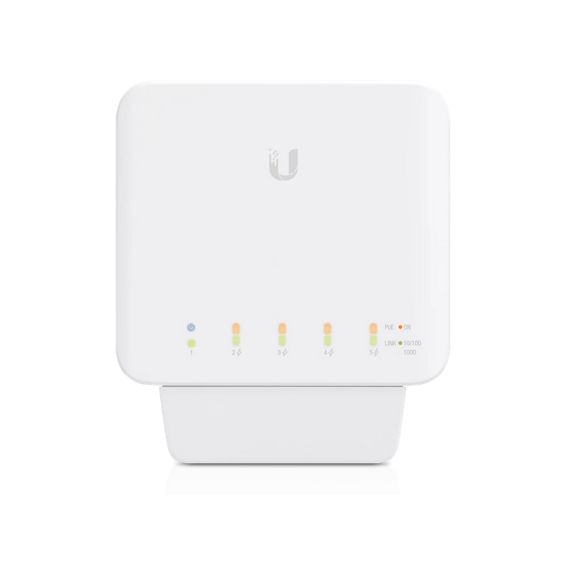 Ubiquiti UniFi Switch Flex / Input 1x POE++ / Output 4x POE+ / up to15W per Port* / USW-Flex Ubiquiti - Artmar Electronic & Secu