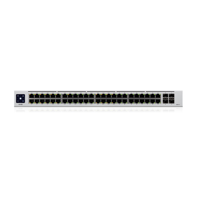 Ubiquiti Unifi Switch / 48 Port / 32x POE+ / 16 RJ45 Gigabit /195W / POE+ / 4x 1G SFP / USW-48-POE-EU Ubiquiti - Artmar Electron