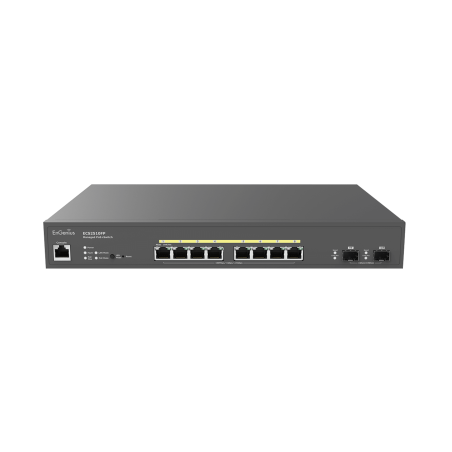 EnGenius Switch full managed Layer2 10 Port &bull 8x 2.5 GbE &bull PoE Budget 240W &bull 8x PoE bt &bull 2x SFP &bull 13 &bull E