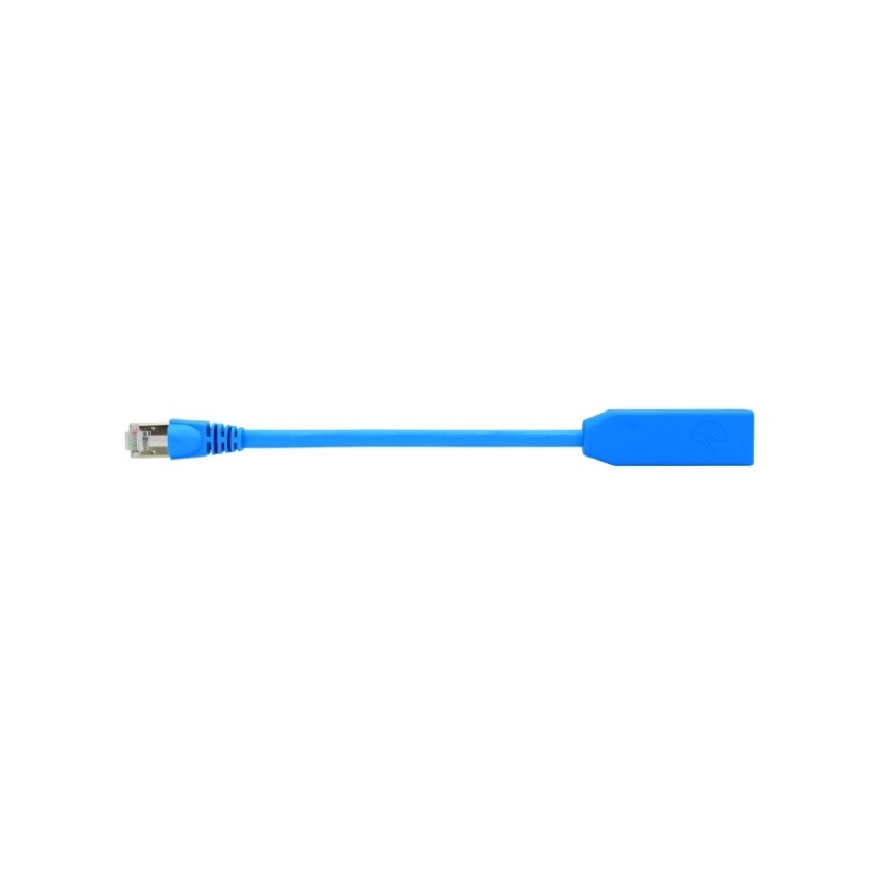 Telegärtner Cable Disconnect CP-Link, Blue, 0.2m, RJ45 plug/socket, DDCP-Link, - 98588 - 2
