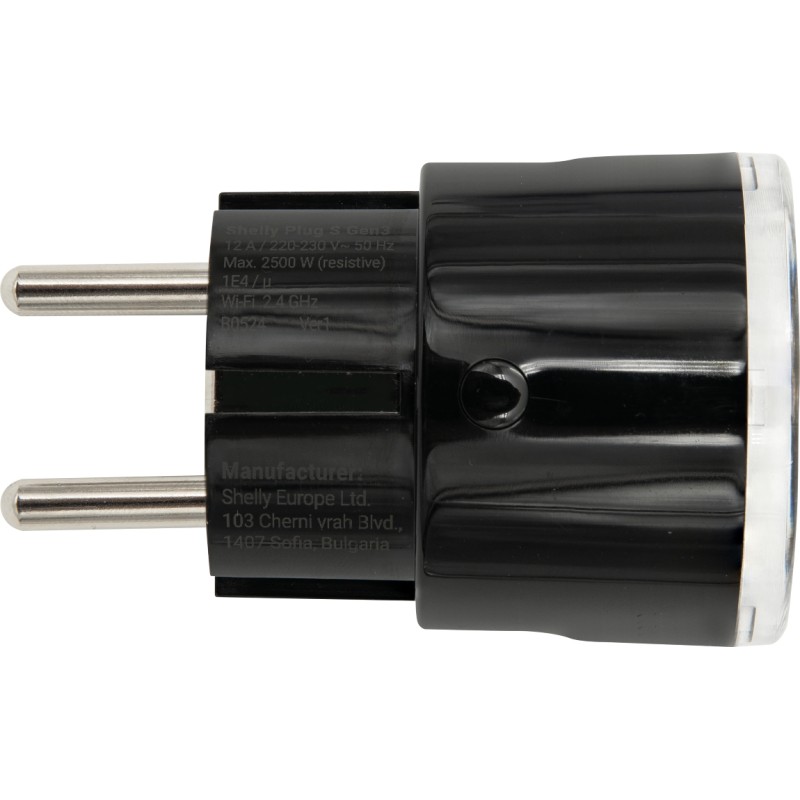 Shelly · Plug & Play "Plug S Gen3 Matter" · black - 234381 - 3