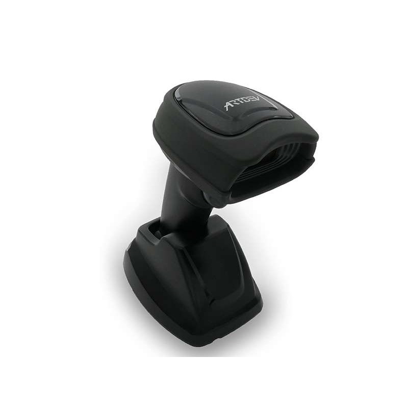Kasse Barcodescanner AS-3310 - High-End Kabelloser 2D-Barcodescanner, Bluetooth, USB-KIT, schwarz - 249428 - 4