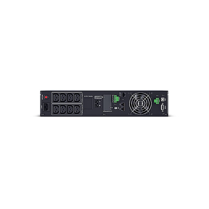 CyberPower UPS, OLS Tower/19" series, 1500VA/1350W, 2U, On-Line, LCD, USB/RS232, incl.SNMP card RMCARD205 - 249824 - 1