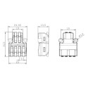 Synergy 21 indoor Kabelverbinder 3in - 6out - 250038 - 2