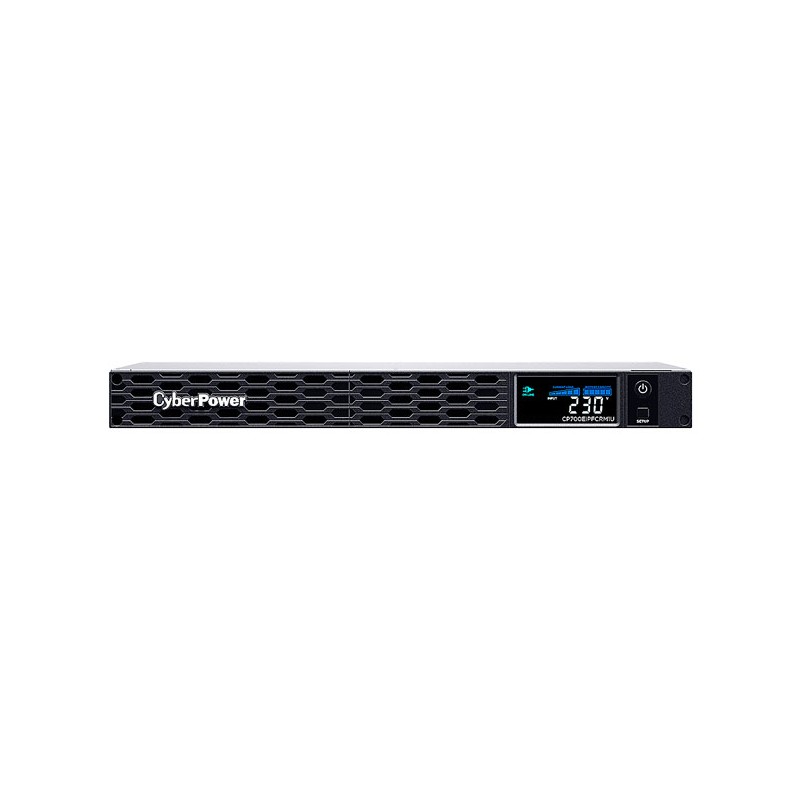 CyberPower UPS, PFC series, 19" 1U, 700VA/420W, line-interactive, pure sine, USB/RS232, - 245580 - 4