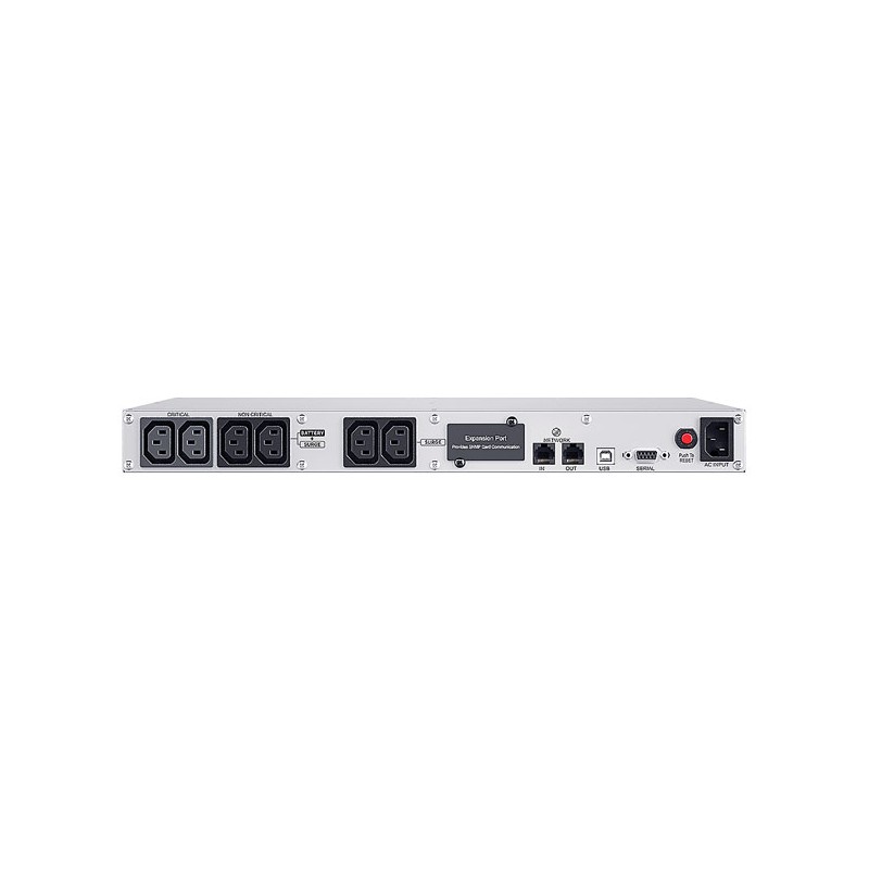 CyberPower USV, PFC-Serie, 19" 1HE, 1000VA/600W, Line-Interactive, reiner Sinus, USB/RS232, - 247925 - 4