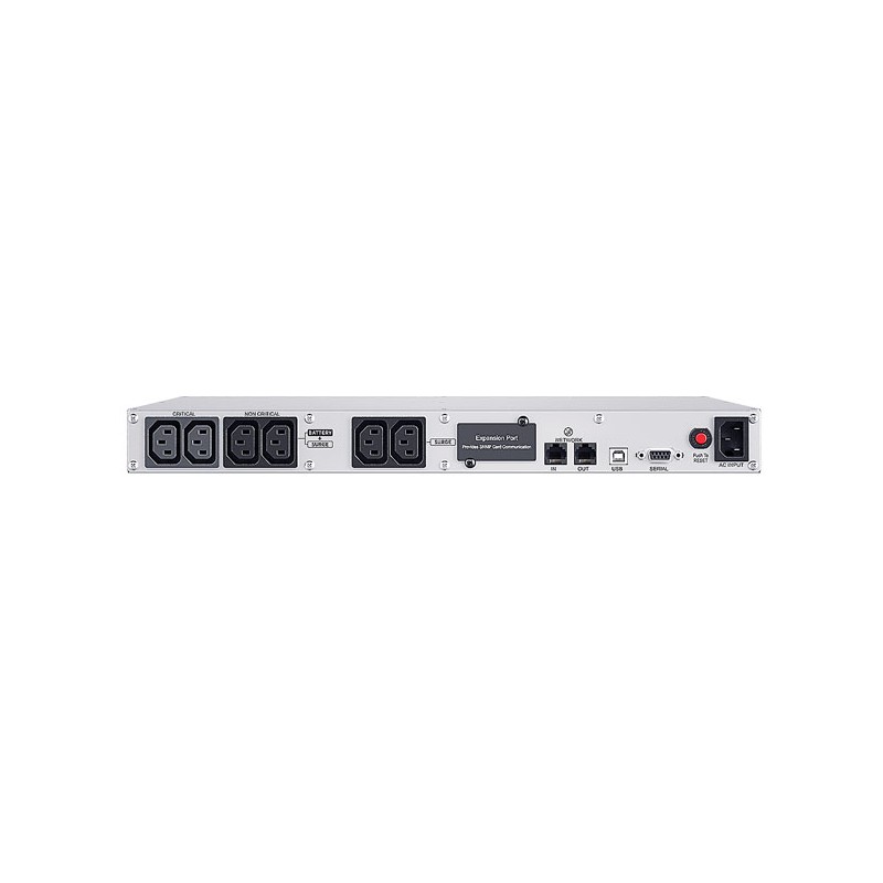 CyberPower USV, PFC-Serie, 19" 1HE, 1500VA/900W, Line-Interactive, reiner Sinus, USB/RS232, - 247929 - 4