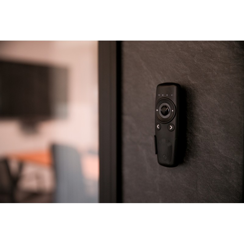 Shelly - Plug & Play - "Blu Remote Control ZB black" - Remote control incl. holder - BT - Zigbee - 4 channels - gesture control