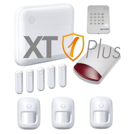 LUPUSEC XT1 PLUS - Starter Pack Gross für Gewerbe & Privat