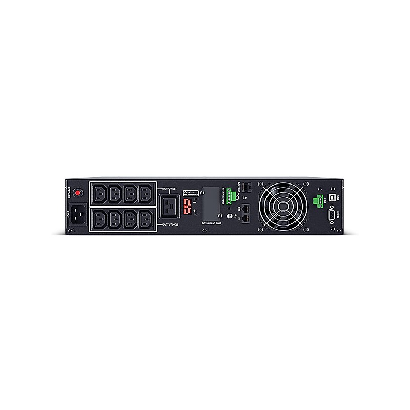 CyberPower USV, OLS Tower/19"-Serie, 3000VA/2700W, 2HE, On-Line, LCD, USB/RS232, incl. SNMP-Karte eingebaut(RMCARD205), - 222243