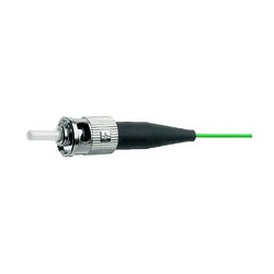 Telegärtner fiber pigtail 62.5/125 OM1, L2 m, ST, blue, 12 pieces - 183782 - 1