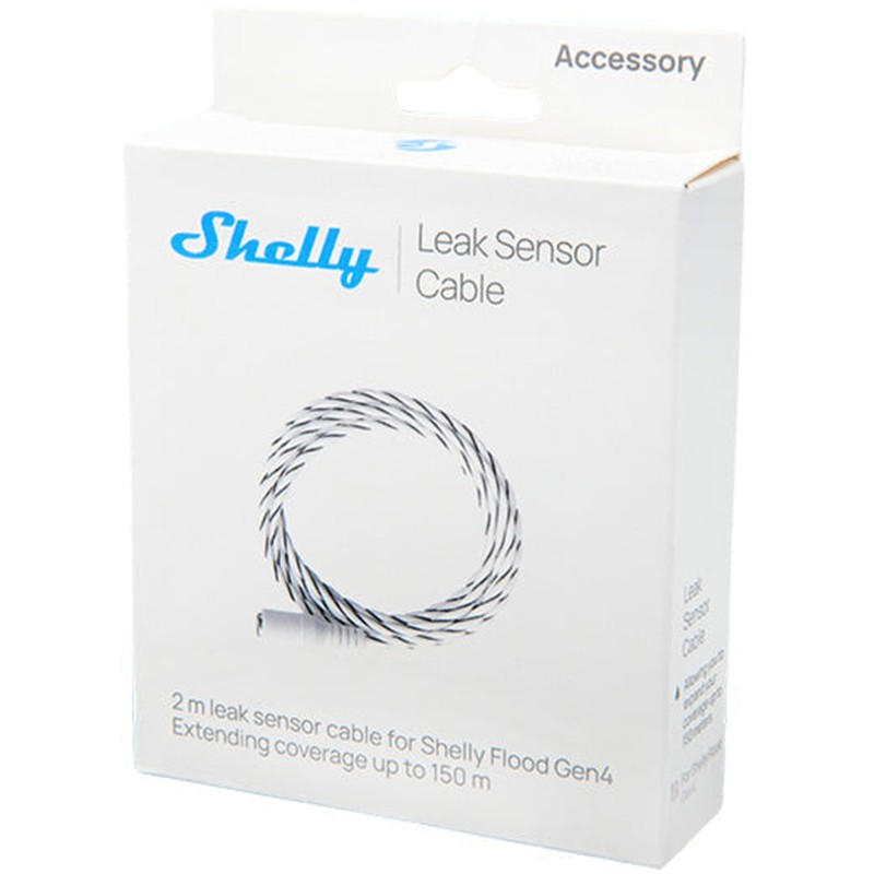 Shelly · Plug & Play Zubehör · "Flood Gen4 Leak Sensor Cable" · Sensorkabel - 248928 - 5