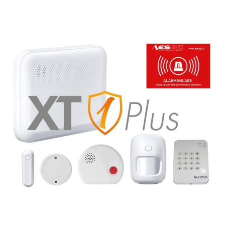 LUPUSEC XT1 PLUS - Starter Pack Gross für Gewerbe & Privat