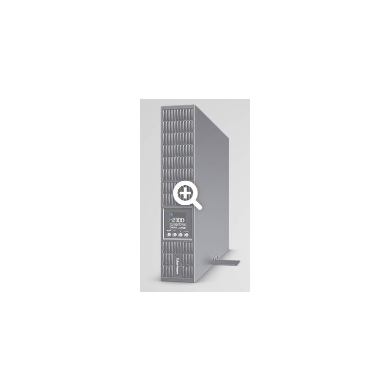 CyberPower USV, OLS Tower/19"-Serie, 3000VA/2700W, 2HE, On-Line, LCD, USB/RS232, incl. SNMP-Karte eingebaut(RMCARD205), - 222243