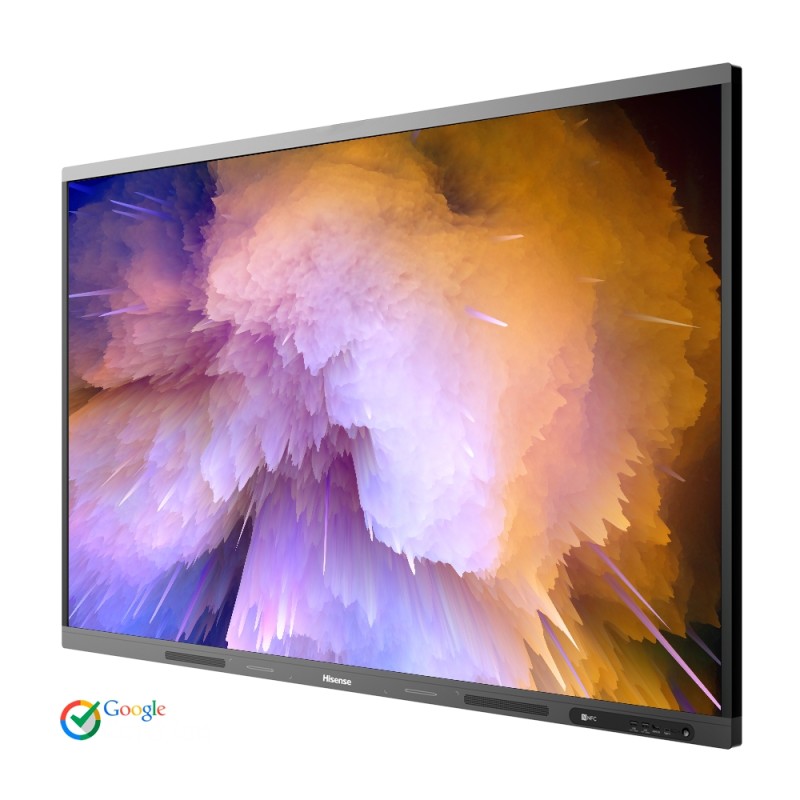 HISENSE Interaktives Bildschirm 65" 4K - Auflösung 3840x2160 - Google-Zertifizierung - Drahtlose Übertragung - Android 13.0 - In
