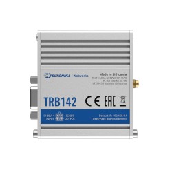Teltonika Gateway 4G Industriell - 4G Kategorie 1 / 3G / 2G - Port RS232 - Kompaktes Design - Micro-USB-Anschluss - TK-TRB142 - 