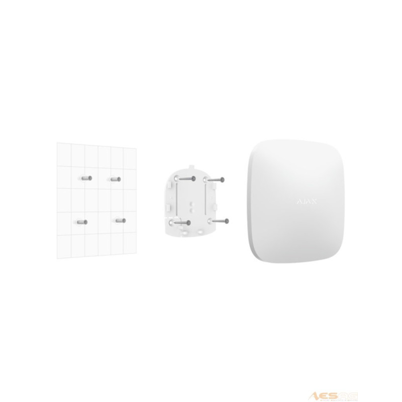 AJAX | Wireless Alarm Center - Hub 2 (White)