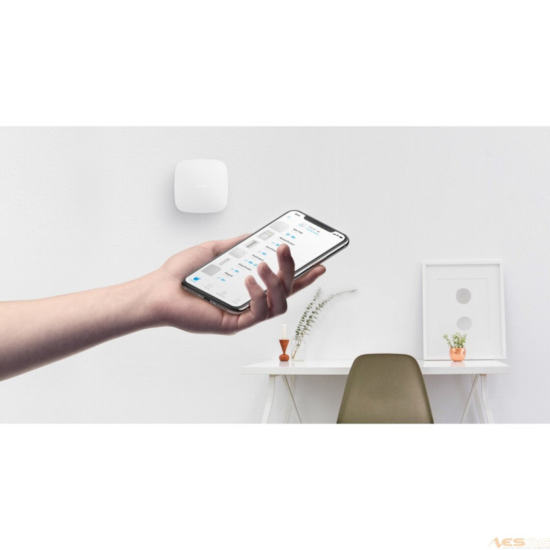 AJAX | Wireless Alarm Center - Hub 2 (White)