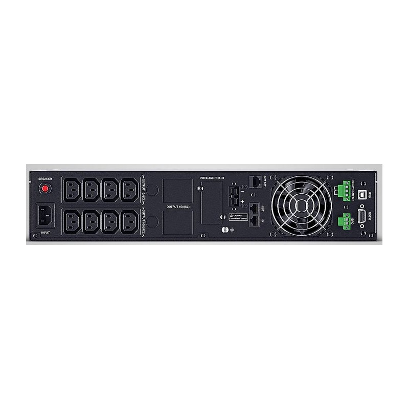 CyberPower USV, OLS Tower/19"-Serie, 2000VA/1800W, 2HE, On-Line, LCD, USB/RS232, - 249823 - 9