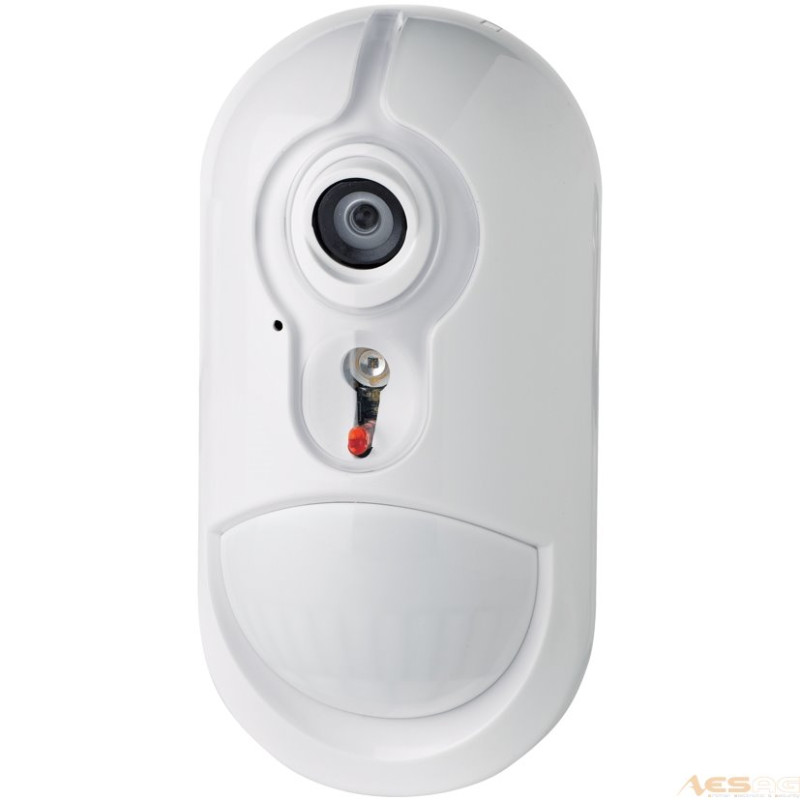 Visonic PowerG wireless motion detector with integrated camera