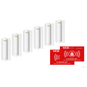 AJAX | Wireless opening detector "DoorProtect Plus" SET of 6 (white)