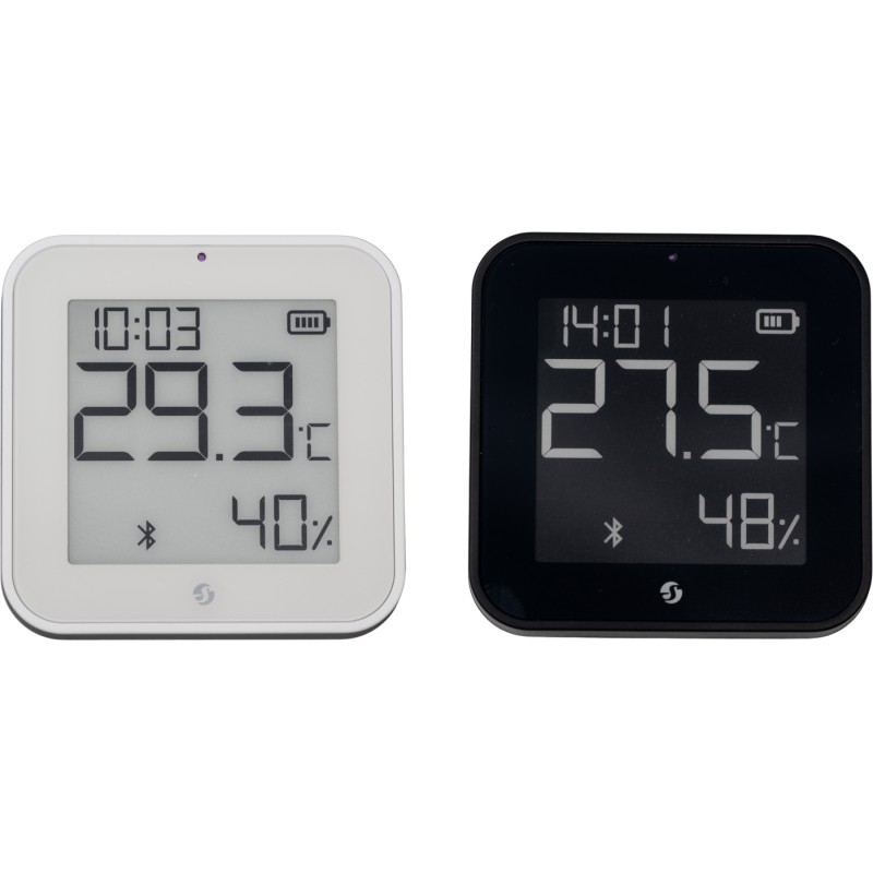 Shelly - Plug & Play - "Blu ZB H&T Black" - Temperature & humidity sensor - Bluetooth - Zigbee - Battery - Black - 252279 - 4