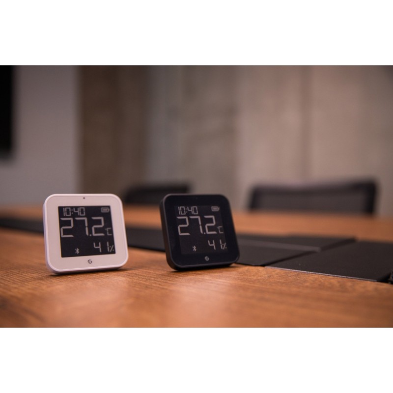 Shelly - Plug & Play - "Blu ZB H&T Black" - Temperature & humidity sensor - Bluetooth - Zigbee - Battery - Black - 252279 - 5
