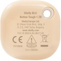 Shelly - Plug & Play - "Blu ZB Button Tough Mocha" - Switch & Dimmer - Bluetooth - Zigbee - Battery - Mocha - 252253 - 3