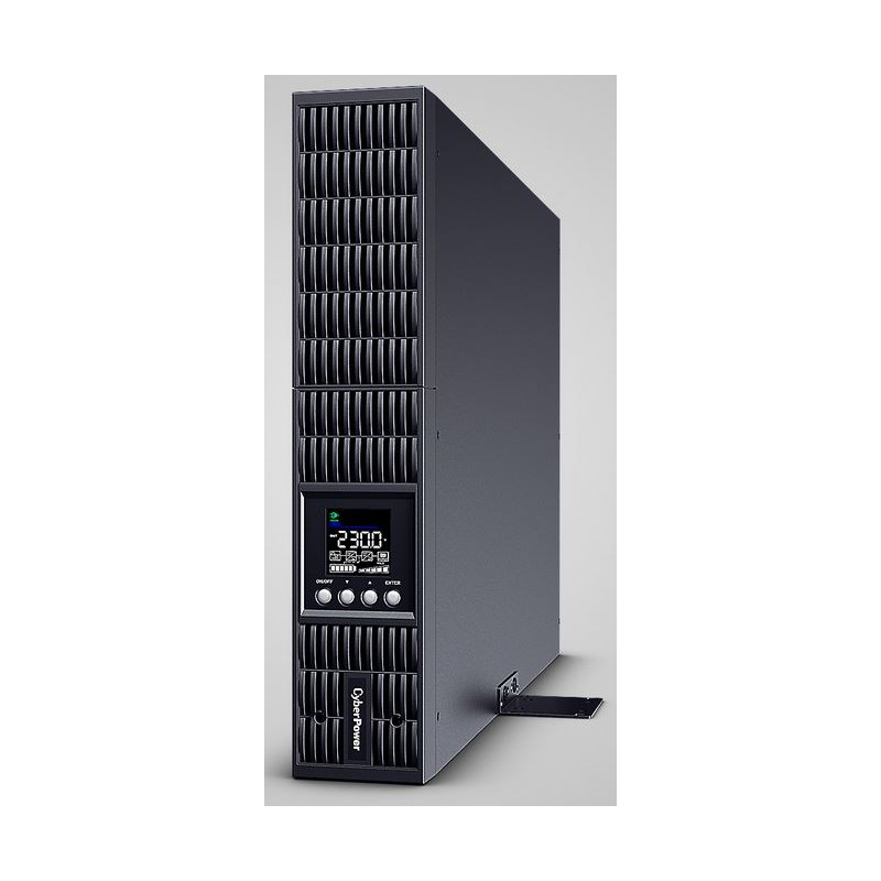 CyberPower UPS, OLS Tower/19" series, 3000VA/2700W, 2U, On-Line, LCD, USB/RS232, incl. built-in SNMP card (RMCARD205), - 222243 
