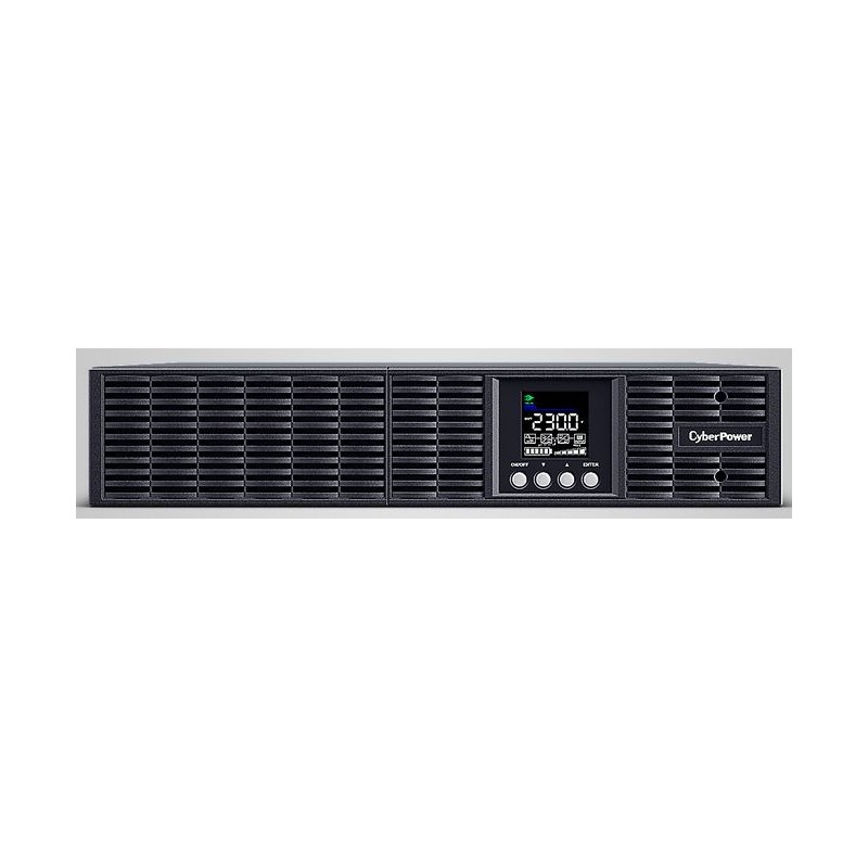 CyberPower USV, OLS Tower/19"-Serie, 3000VA/2700W, 2HE, On-Line, LCD, USB/RS232, incl. SNMP-Karte eingebaut(RMCARD205), - 222243