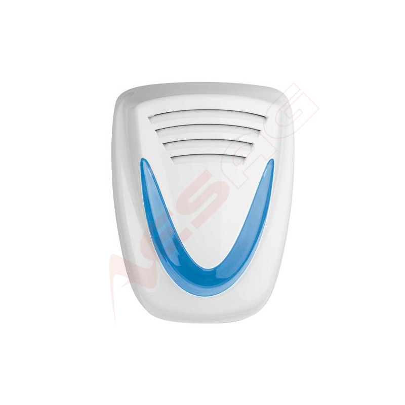 Outdoor siren mini "Murano" (light blue)