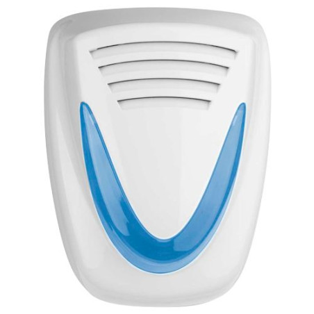 Outdoor siren mini "Murano" (light blue)