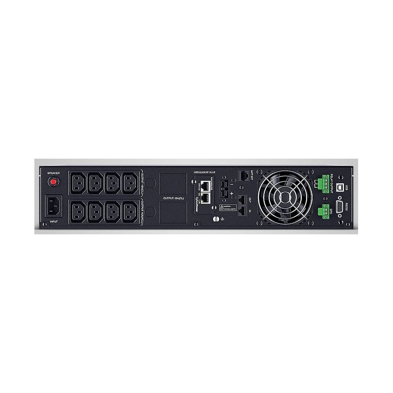 CyberPower USV, OLS Tower/19"-Serie, 1500VA/1350W, 2HE, On-Line, LCD, USB/RS232, incl.SNMP Karte RMCARD205 - 249824 - 6