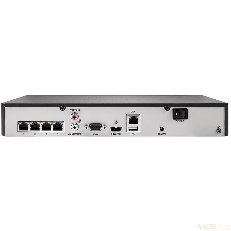 ABUS IP video surveillance complete set 4-channel POE - Tube