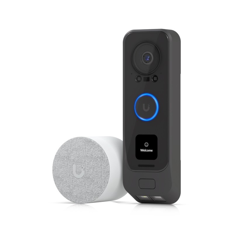 Ubiquiti Unifi Protect G4 Doorbell Professional PoE Kit / Türklingel / Wifi / 8MP Kamera / 2-Way Audio / UVC-G4 Doorbell Pro PoE