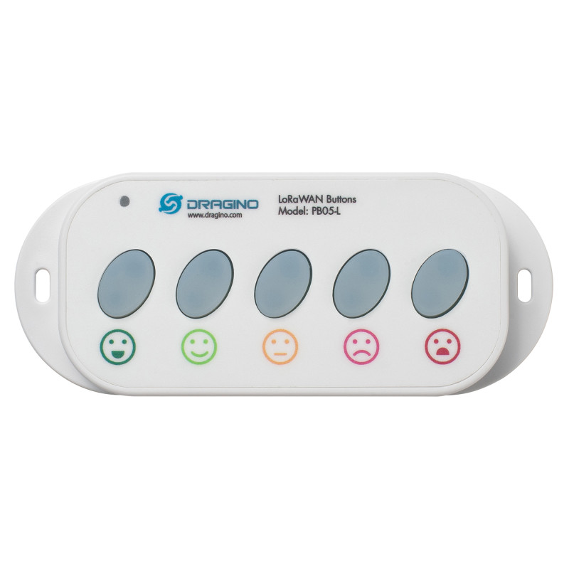 DRAGINO · Sensor · LoRa · 5fach Taster · PB05-L-EU868 - 246671 - 8