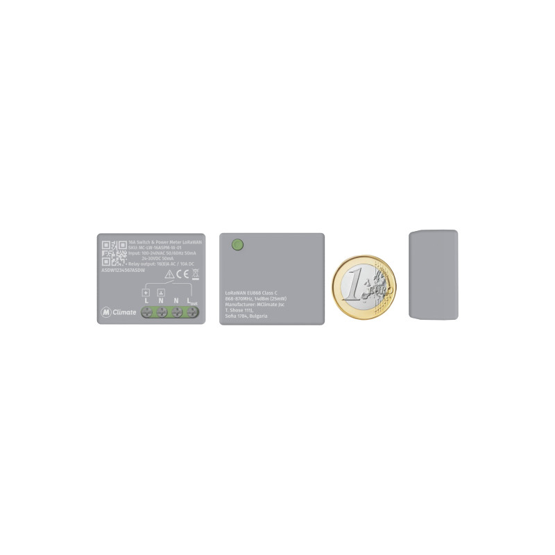 MClimate 16A Switch & Power Meter LoRaWAN - 247417 - 30