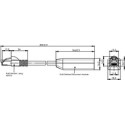 Telegärtner cable Disconnect CP-Link, white, 0.2m, RJ45 male/female, DDCP-Link, - 167484 - 4
