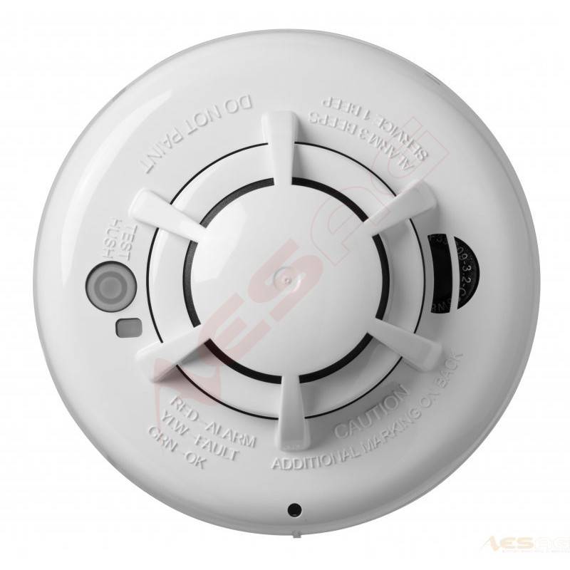 Visonic PowerG wireless smoke and heat detector