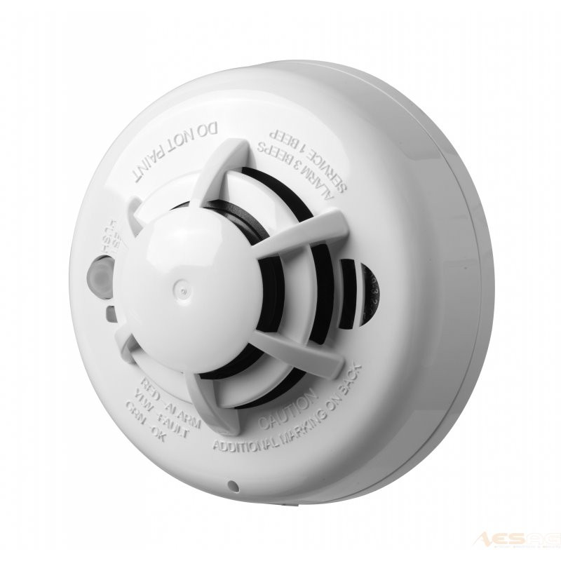 Visonic PowerG wireless smoke and heat detector