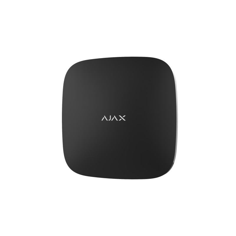 AJAX HUB 2 PLUS - wireless alarm system, 2x4G-GSM, GPRS, WiFi, LAN, black