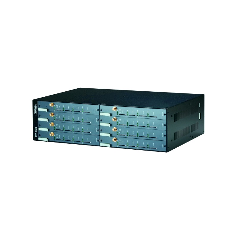 Portech GSM/UMTS - VoIP Gateway 16x SIM / 1x LAN MV-3716-4G - 194987 - 2